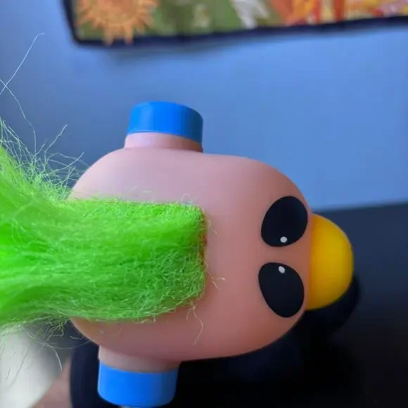 Vintage 1994 Ertl Jibba Jabber noise maker Toy Colorful 90s 15" Plush Silly Kids - Picture 13 of 16